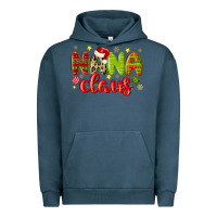 Pigment Midnight Navy nana claus Urban Hoodie - MaliasSmallBusiness