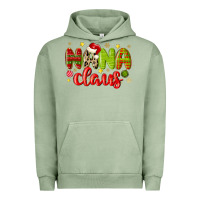 Pigment Oil Green nana claus Urban Hoodie - MaliasSmallBusiness