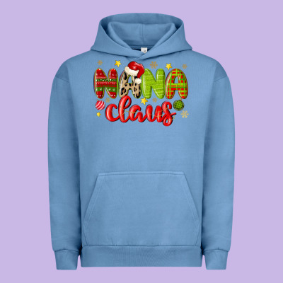Nana Claus Urban Hoodie Designed By Maliassmallbusiness