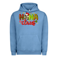 Pigment Pebble Blue nana claus Urban Hoodie - MaliasSmallBusiness