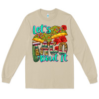 Mushroom let's taco bout it Long Sleeve Tee - Zillion Design Studio