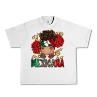 Lunar Rock Mexicana Latina messy bun Urban Heavy Tee - RanaPortraitStore