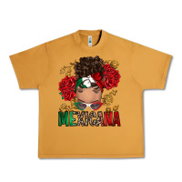 Peanut Butter Mexicana Latina messy bun Urban Heavy Tee - RanaPortraitStore