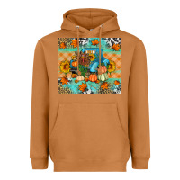 Meerkat Thanksgiving Truck With Turkey Heavyweight Hoodie - Artiststas
