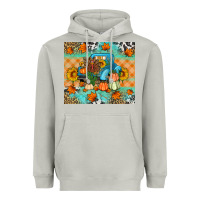 Moon Dust Thanksgiving Truck With Turkey Heavyweight Hoodie - Artiststas
