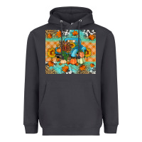 Smoke Thanksgiving Truck With Turkey Heavyweight Hoodie - Artiststas