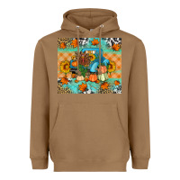 Toasted Coconut Thanksgiving Truck With Turkey Heavyweight Hoodie - Artiststas
