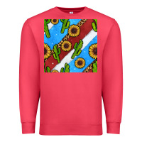 Cardinal western 4th of july seamless pattern Premium Sweatshirt - BundleAndBundleShop