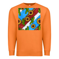 Carrot western 4th of july seamless pattern Premium Sweatshirt - BundleAndBundleShop
