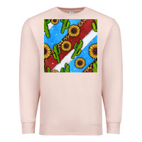 Pale Pink western 4th of july seamless pattern Premium Sweatshirt - BundleAndBundleShop