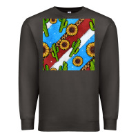 Smoke western 4th of july seamless pattern Premium Sweatshirt - BundleAndBundleShop