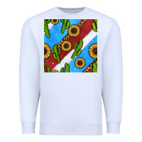 White western 4th of july seamless pattern Premium Sweatshirt - BundleAndBundleShop