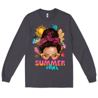 Smoke summer vibes messy bun tbw Long Sleeve Tee - texasbilliewilder