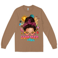 Summer Vibes Messy Bun Tbw Long Sleeve Tee | Teevron