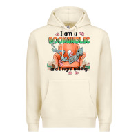 Sandshell bookaholic Premium Hoodie - MaliasSmallBusiness