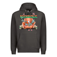 Smoke bookaholic Premium Hoodie - MaliasSmallBusiness