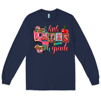 Navy little miss 5 th grade Long Sleeve Tee - AdoDesignShop