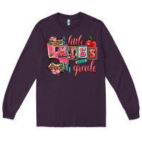 Plum little miss 5 th grade Long Sleeve Tee - AdoDesignShop