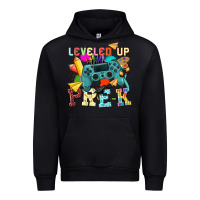Black leveled up pre k Urban Hoodie - NancyCooperArtShop