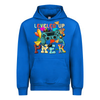 Cobalt leveled up pre k Urban Hoodie - NancyCooperArtShop