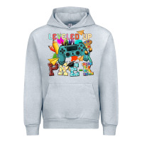 Heather Grey leveled up pre k Urban Hoodie - NancyCooperArtShop