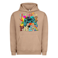 Pigment Burro leveled up pre k Urban Hoodie - NancyCooperArtShop