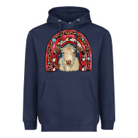 Navy valentines charolais  rainbow Heavyweight Hoodie - JahusDesignShop