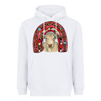 White valentines charolais  rainbow Heavyweight Hoodie - JahusDesignShop
