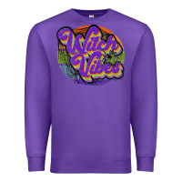Purple witch vibes Premium Sweatshirt - JahusDesignShop