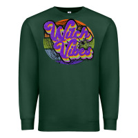 Sports Green witch vibes Premium Sweatshirt - JahusDesignShop