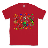 Red mexican skeletons Classic Tee - Zillion Design Studio