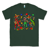 Sports Green mexican skeletons Classic Tee - Zillion Design Studio