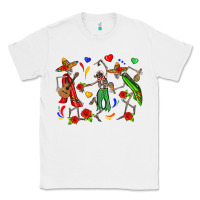 White mexican skeletons Classic Tee - Zillion Design Studio