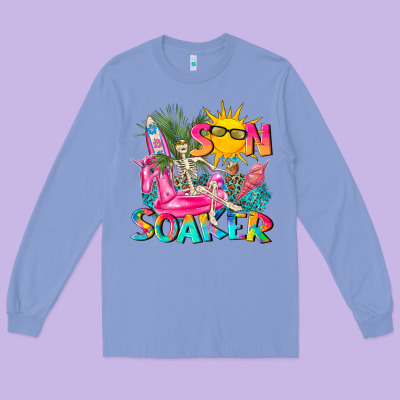 Sun Soaker Long Sleeve Tee Designed By Texasbilliewilder