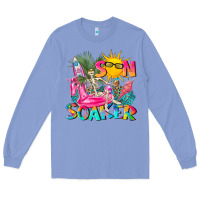 Colony Blue sun soaker Long Sleeve Tee - texasbilliewilder