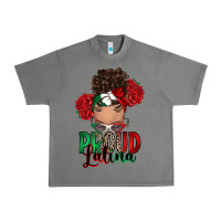Tornado Proud Latina messy bun Urban Heavy Tee - RanaPortraitStore