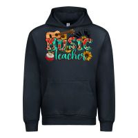 Navy music teacher Urban Hoodie - NancyCooperArtShop