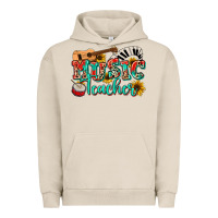 Pigment French Oak music teacher Urban Hoodie - NancyCooperArtShop