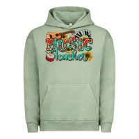 Pigment Oil Green music teacher Urban Hoodie - NancyCooperArtShop