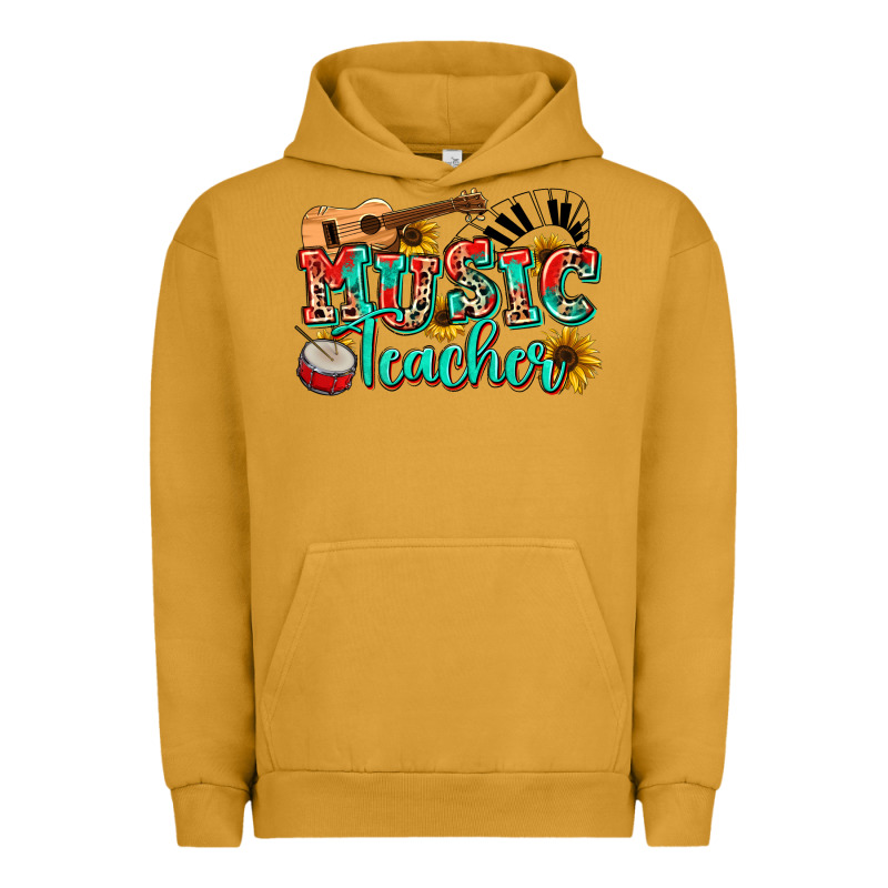 Music Teacher Urban Hoodie by NancyCooperArtShop | Teevron