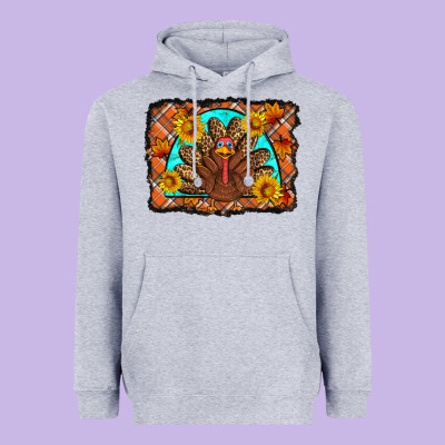 Thanksgiving Turkey Heavyweight Hoodie Designed By Artiststas