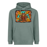 Sage Thanksgiving Turkey Heavyweight Hoodie - Artiststas