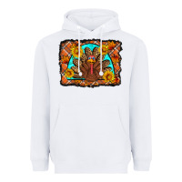 White Thanksgiving Turkey Heavyweight Hoodie - Artiststas
