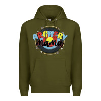 Army Green archery mama Premium Hoodie - MaliasSmallBusiness