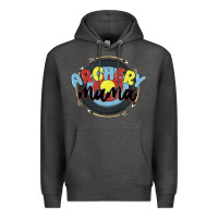 Charcoal Heather archery mama Premium Hoodie - MaliasSmallBusiness