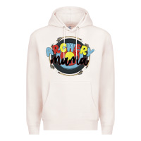 Pale Pink archery mama Premium Hoodie - MaliasSmallBusiness