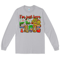 Moon Dust i'm just here for the tacos Long Sleeve Tee - Zillion Design Studio