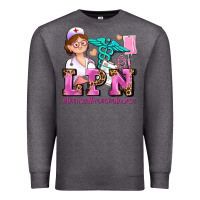 Charcoal Heather lpn licensed practical nurse Premium Sweatshirt - AdoDesignShop