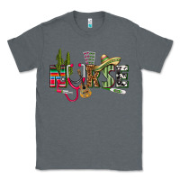 Charcoal Heather Mexican Nurse Classic Tee - texasbilliewilder