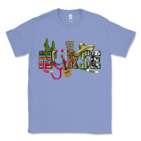 Colony Blue Mexican Nurse Classic Tee - texasbilliewilder